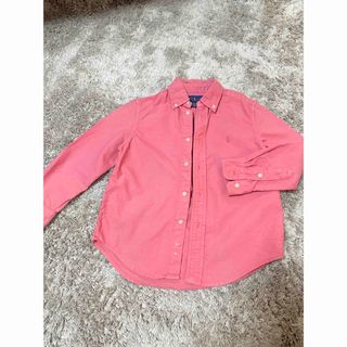 ラルフローレン(Ralph Lauren)の美品 Ralph Lauren kids ラルフローレンキッズ長袖シャツ 110(ブラウス)