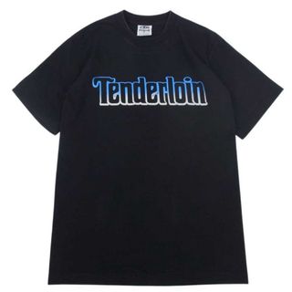 テンダーロイン(TENDERLOIN)のテンダーロイン LOGO TシャツXLブラック ボルネオスカル グラデーション(Tシャツ/カットソー(半袖/袖なし))