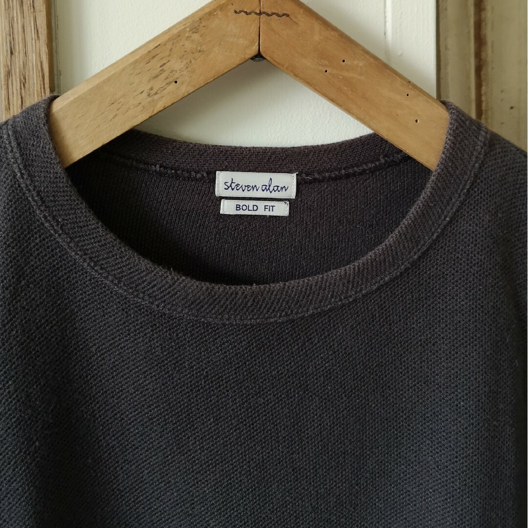 steven alan(スティーブンアラン)のstevenalan / スティーブンアラン　半袖　Tシャツ　カットソー　肉厚 メンズのトップス(Tシャツ/カットソー(半袖/袖なし))の商品写真