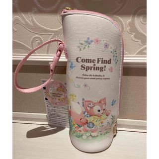 ダッフィー(ダッフィー)のディズニーシー🎀リーナベルペットボトルホルダー🎀Come find spring(キャラクターグッズ)