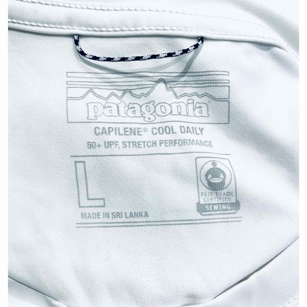 patagonia(パタゴニア)の【大人気】Patagonia パタゴニア L ラッシュガード 大きいサイズ メンズのトップス(Tシャツ/カットソー(七分/長袖))の商品写真