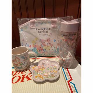 ダッフィー(ダッフィー)のダッフィーフレンズ🎀リーナベル　ランチバック🍰マグカップ🍰皿🍰ボトル🍰スーベニア(キャラクターグッズ)