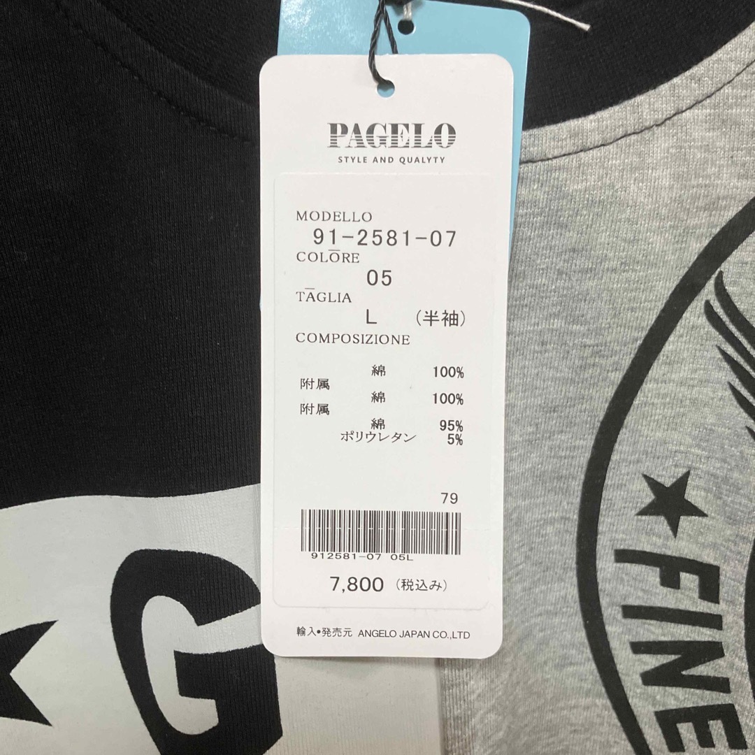 PAGELO(パジェロ)の【新品】ＰＡＧＥＬＯのＴシャツ メンズのトップス(Tシャツ/カットソー(半袖/袖なし))の商品写真