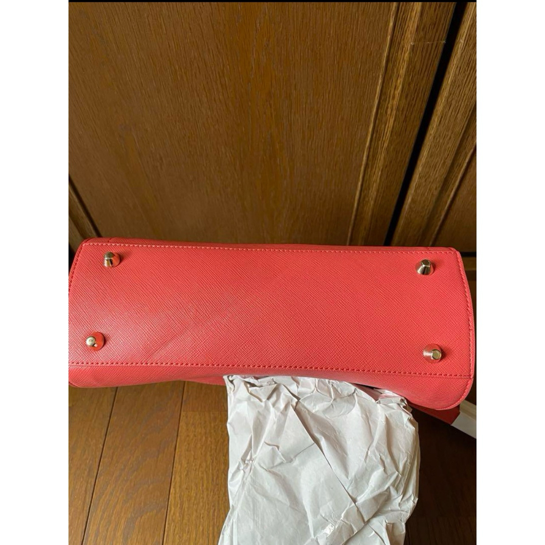 Michael Kors(マイケルコース)のマイケルコース赤ショル　ハッピーキャンドル　ピンクコーラル　タグ レディースのバッグ(ショルダーバッグ)の商品写真