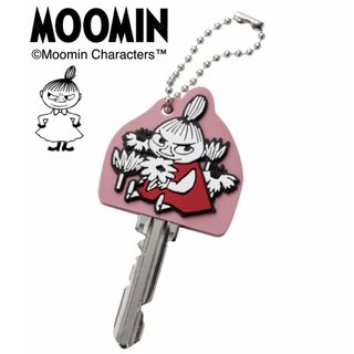 ムーミン(MOOMIN)の【新品】リトルミイ　キーキャップ　ムーミン　北欧　キーカバー　リトルミィ(キーホルダー)