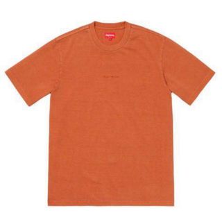 シュプリーム(Supreme)のSupreme Overdyed Tee RUST 19SS(Tシャツ/カットソー(半袖/袖なし))