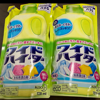 花王 ワイドハイター 詰替用 720ml 2個  (日用品/生活雑貨)