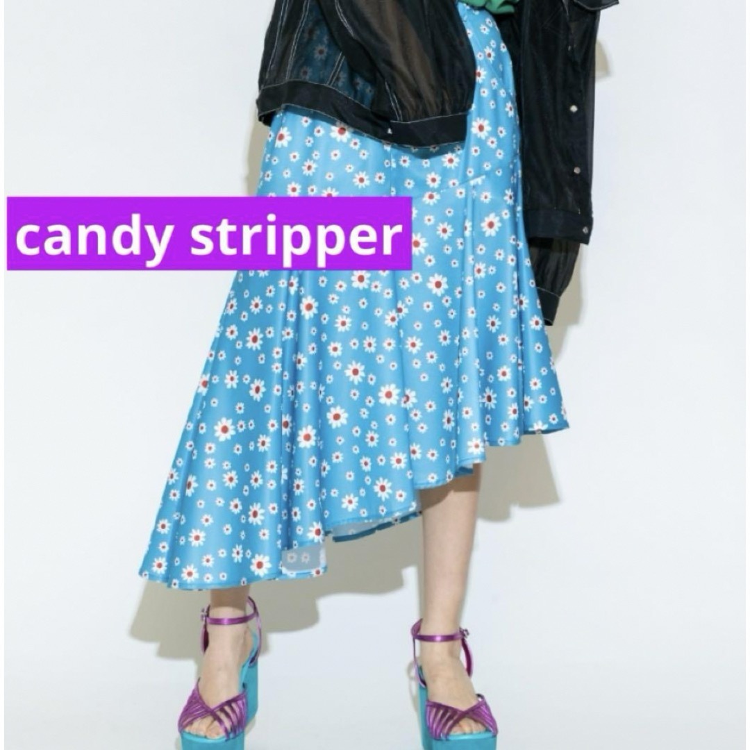 Candy Stripper(キャンディーストリッパー)のcandy stripper 花柄スカート レディースのスカート(ロングスカート)の商品写真