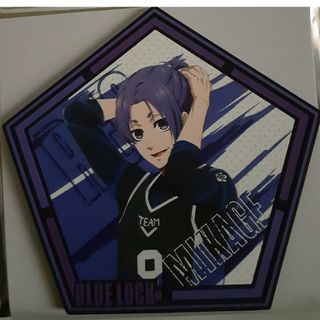 劇場版 ブルーロック EPISODE凪 ドリンク特典 ラバーコースター 御影玲王(キャラクターグッズ)