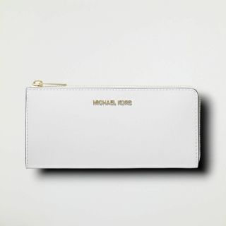 マイケルコース(Michael Kors)のJET SET TRAVEL ラージ スリークオーター ジップ(財布)