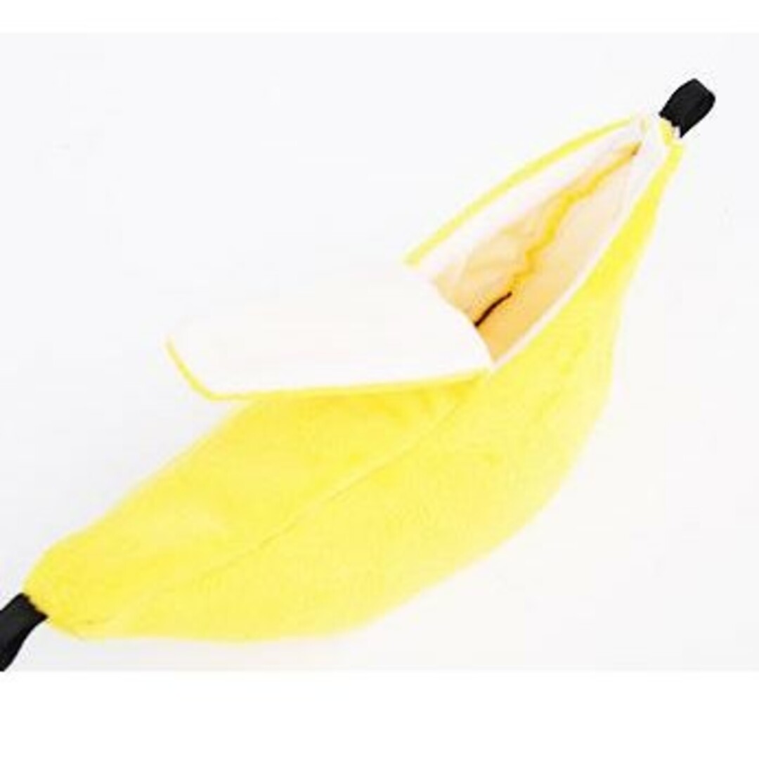 バナナハンモック ベッド ハムスター リス モモンガ 小動物用バナナベット その他のペット用品(小動物)の商品写真