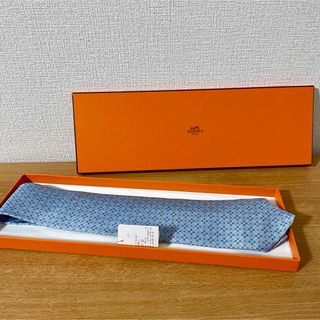 エルメス(Hermes)の【新品未使用】エルメス　ネクタイ　シルク100%　H606004T　箱付き(ネクタイ)