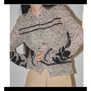 TODAYFUL Embroidery Mesh Shirts 