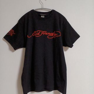 エドハーディー(Ed Hardy)の【即日発送】美品。エド・ハーディー プリントS/Sカットソー(Tシャツ/カットソー(半袖/袖なし))