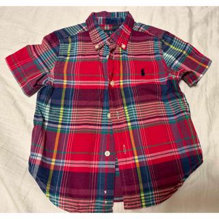 ポロラルフローレン(POLO RALPH LAUREN)のラルフローレン　チェックシャツ　２４Ｍ(ブラウス)