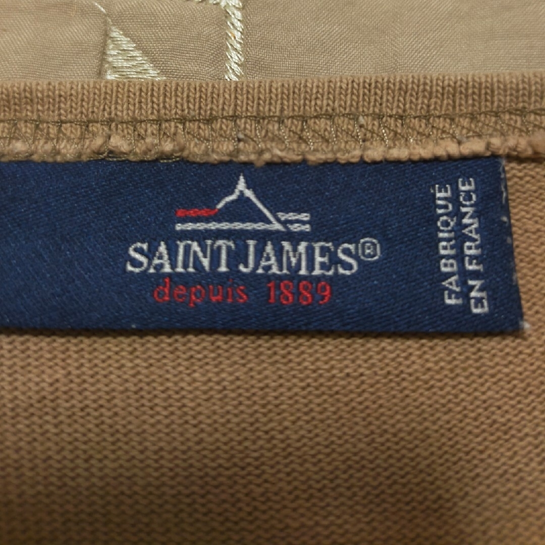 SAINT JAMES(セントジェームス)の美品　セントジェームス　ベージュ　t3 SM レディースのトップス(カットソー(長袖/七分))の商品写真
