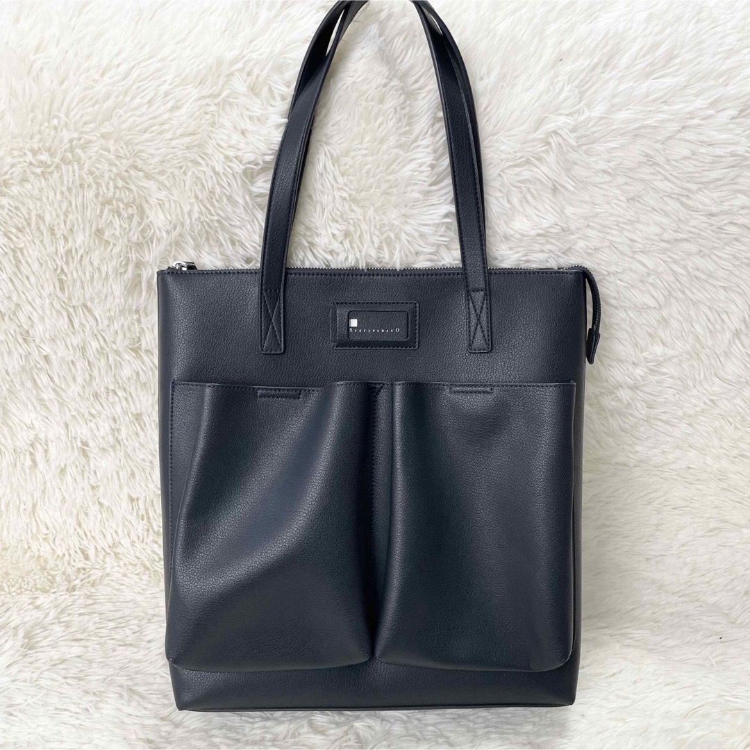 極美品 ステファノマーノ トートバッグ ビジネスバッグ レザー 極美品 ステファノマーノ トートバッグ ビジネスバッグ レザー