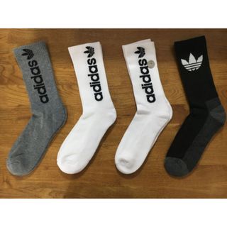 アディダス(adidas)の新品アディダスadidas メンズソックス4足セット11078(ソックス)