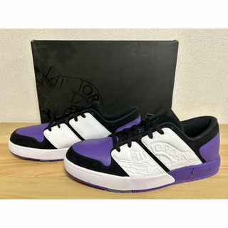 ナイキ(NIKE)のナイキ ジョーダン ニュー レトロ 1 LOW 30.0㎝ 新品 パープル(スニーカー)