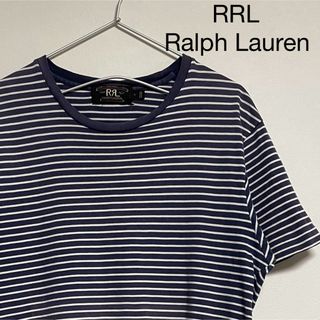 古着 90s RRL POLO Ralph Lauren半袖 ボーダー Tシャツ