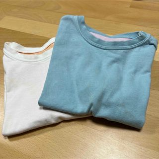 ジーユー(GU)の《匿名配送》【ジーユー】シナぷしゅ 半袖Tシャツ トップス2枚 90(Tシャツ/カットソー)