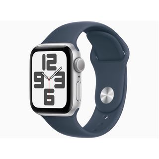 アップルウォッチ(Apple Watch)の最安値！新品未開封Apple Watch  SE2 40mmストームブルー(腕時計(デジタル))