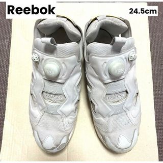 リーボック(Reebok)のReebok リーボック インスタポンプフューリー グレー　24.5cm(スニーカー)