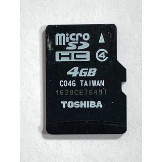 トウシバ(東芝)の@USED 東芝の4GB microSDHCカードはいかがですか？(PCパーツ)