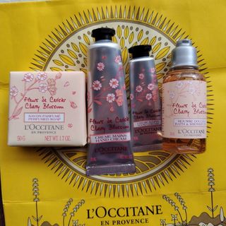 ロクシタン(L'OCCITANE)のロクシタンチェリーブロッサム4点セット(その他)