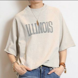 アパルトモンドゥーズィエムクラス(L'Appartement DEUXIEME CLASSE)の【REMI RELIEF/レミレリーフ】ILLINOIS RAGLAN Tシャツ(カットソー(長袖/七分))