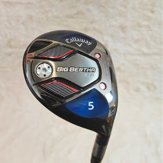 キャロウェイ(Callaway)の【美品】キャロウェイ　ビッグバーサ　B21 5W 純正カーボンSR(クラブ)