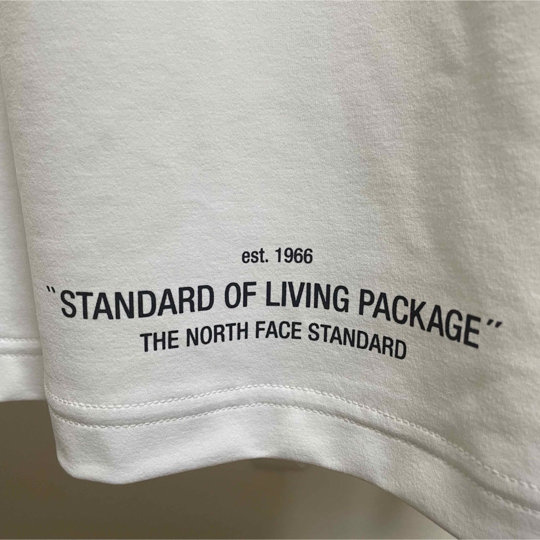 THE NORTH FACE(ザノースフェイス)のノースフェイス スタンダード限定 Tシャツ ロンT【XXLサイズ】ホワイト 新品 メンズのトップス(Tシャツ/カットソー(七分/長袖))の商品写真