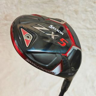 スリクソン(Srixon)の【美品】スリクソン　ZX5 1W ドライバー　純正カーボン　SR(クラブ)