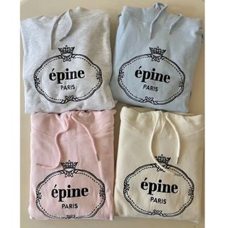 エピヌ(épine)のepine emblem logo hoodie (パーカー)