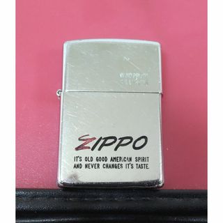 ZIPPO - ZIPPO　ｼﾞｯﾎﾟｰ 　Zippoロゴ　銀色鏡面　1991年