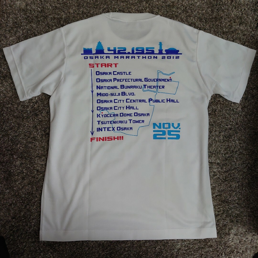 MIZUNO(ミズノ)のマラソン Tシャツ 東京 & 大阪 2枚セット メンズのトップス(シャツ)の商品写真