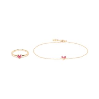 スタージュエリー(STAR JEWELRY)の美品 スタージュエリー リング 指輪 ブレス(リング(指輪))