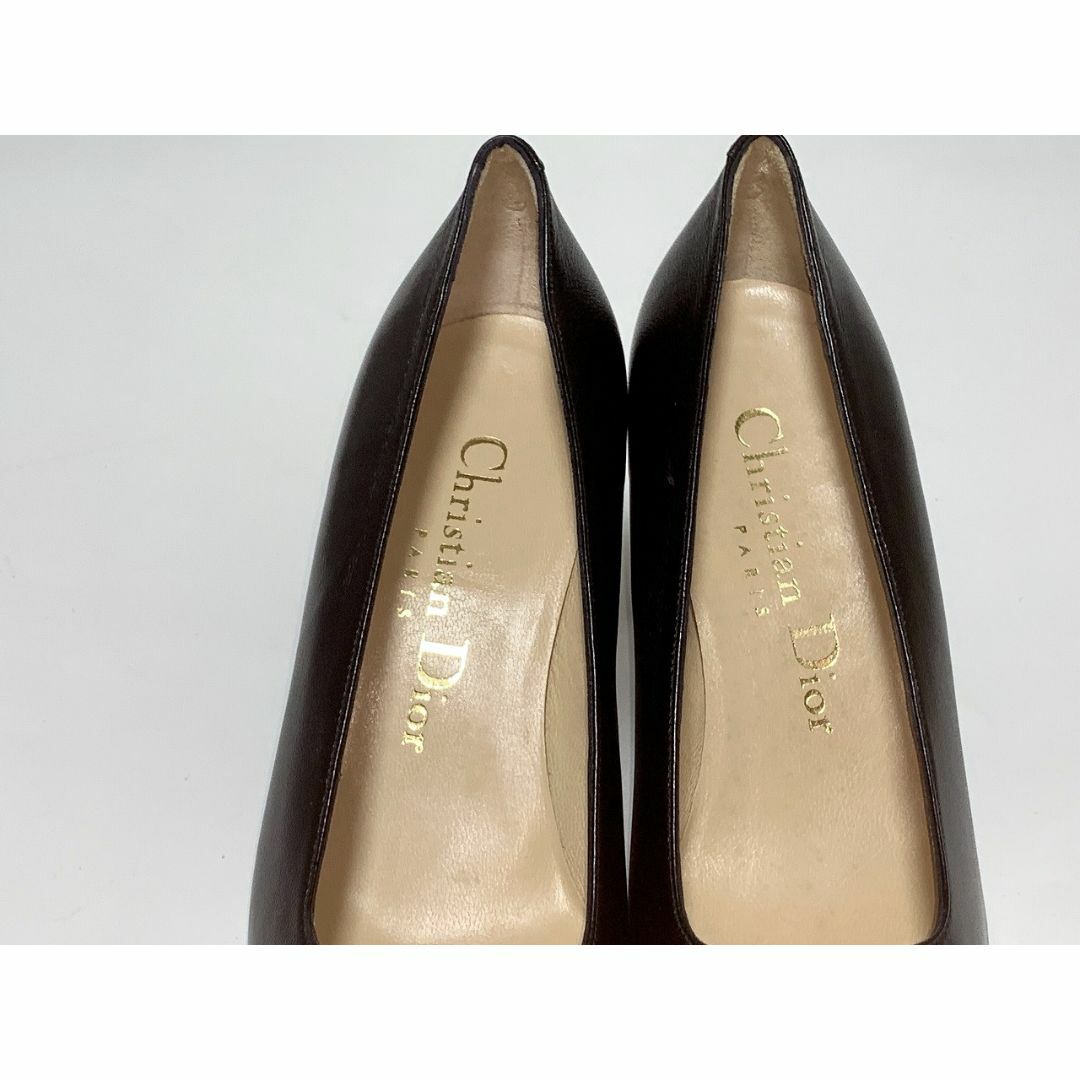 Christian Dior(クリスチャンディオール)のクリスチャンディオール 36≒23cm パンプス 黒 D1 レディースの靴/シューズ(ハイヒール/パンプス)の商品写真