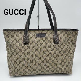 Gucci - 極美品✨グッチ　トートバッグ　PVC　レザー