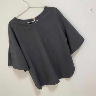 ロペピクニック(Rope' Picnic)のロペピクニック 2WAY麻調ゴールドパーツブラウス(シャツ/ブラウス(半袖/袖なし))