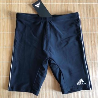 adidas - 新品130cmアディダス　男児水着　黒adidasスクール水着　スイムパンツ