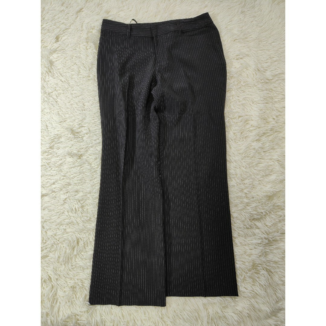 新品 ニューリミー ブラック ストライプ パンツスーツ 15 レディースのフォーマル/ドレス(スーツ)の商品写真