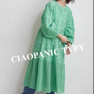 CIAOPANIC TYPY カットワークレースワンピース