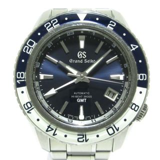 グランドセイコー(Grand Seiko)のGrandSeiko(グランドセイコー) 腕時計 メカニカルハイビート36000 GMT SBGJ237 / 9S86-00K0 メンズ 裏スケ/スポーツコレクション ネイビー(その他)