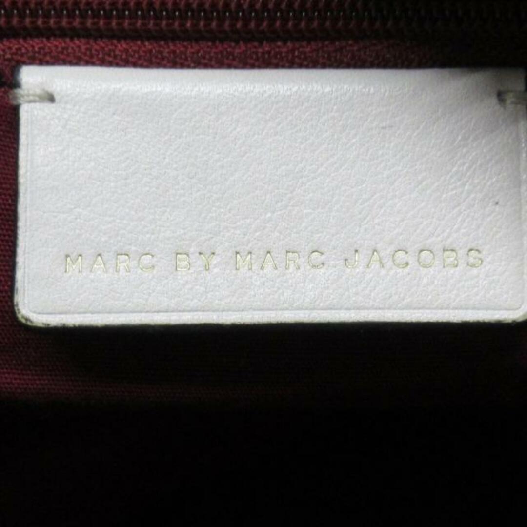 MARC BY MARC JACOBS(マークバイマークジェイコブス)のMARC BY MARC JACOBS(マークバイマークジェイコブス) ハンドバッグ - 黒×アイボリー レザー レディースのバッグ(ハンドバッグ)の商品写真