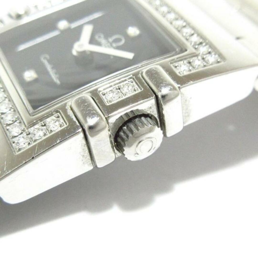 OMEGA(オメガ)のOMEGA(オメガ) 腕時計 コンステレーション カレ クアドラ 1528.46 レディース SS/ダイヤベゼル/4Pダイヤインデックス 黒 レディースのファッション小物(腕時計)の商品写真