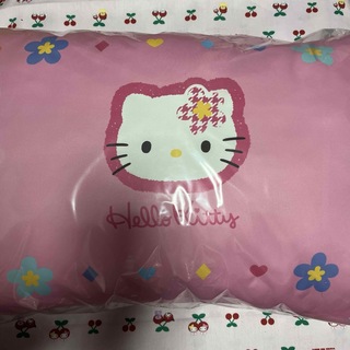 カオハナ　キティ　枕カバーのみ　ピンク　43×63(キャラクターグッズ)