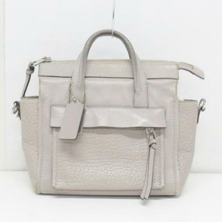 コーチ(COACH)のCOACH(コーチ) ハンドバッグ ブリーカーレザーミニライリーキャリーオール 27923 グレー レザー(ハンドバッグ)