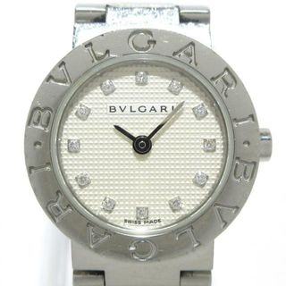 ブルガリ(BVLGARI)のBVLGARI(ブルガリ) 腕時計 ブルガリブルガリ BB23SS / BB23WSS レディース SS/12Pダイヤインデックス/ギョーシェ文字盤 アイボリー(腕時計)