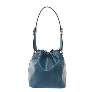 ルイヴィトン(LOUIS VUITTON)のLOUIS VUITTON(ルイヴィトン) ショルダーバッグ エピ プチ・ノエ M44105 トレドブルー レザー（LVロゴの刻印入り）(ショルダーバッグ)